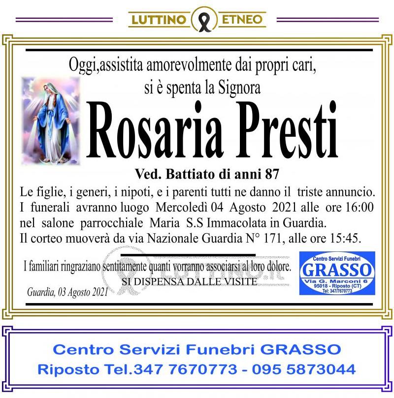 Rosaria  Presti